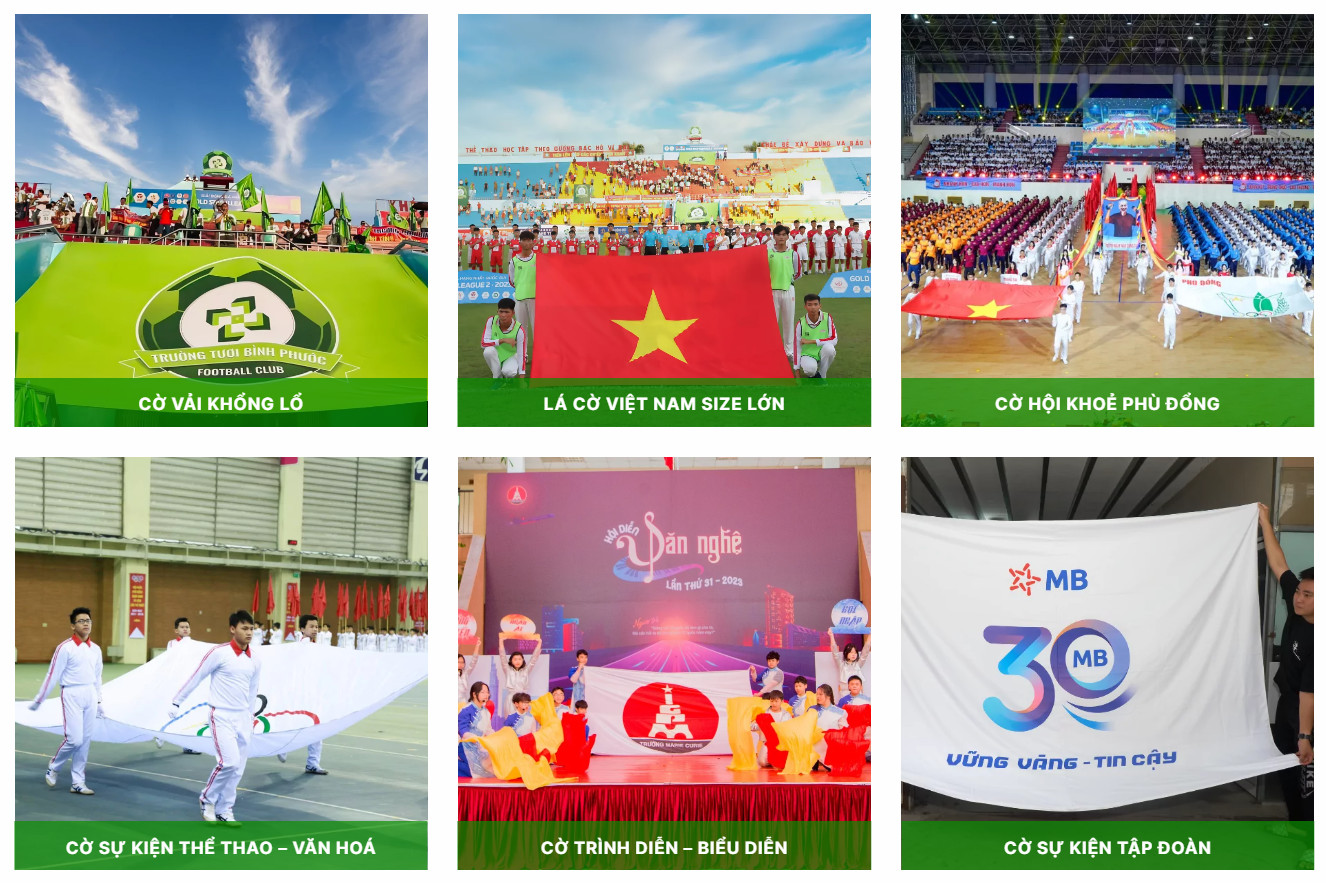 in cờ khổ lớn các loại