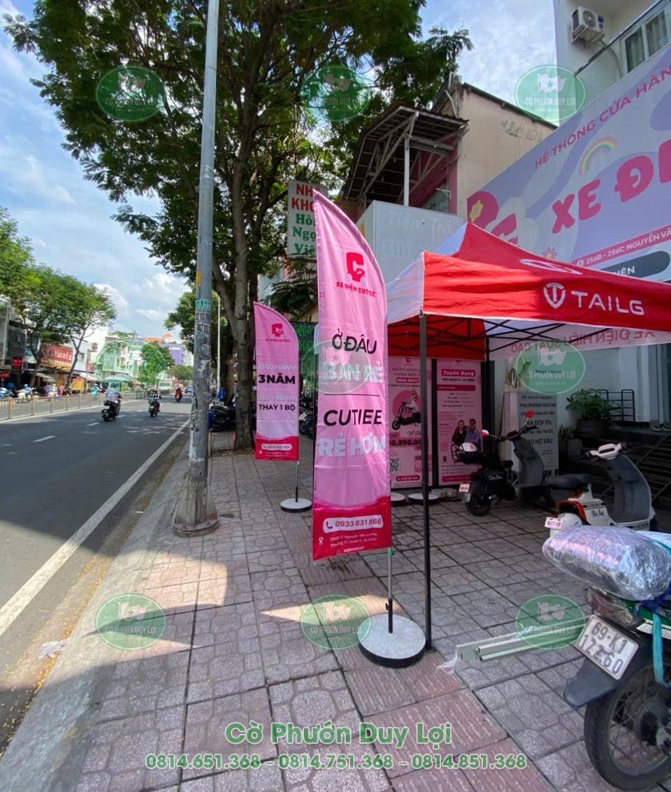 In cờ phướn tại Bà Rịa – Vũng Tàu - Cờ Phướn Duy Lợi