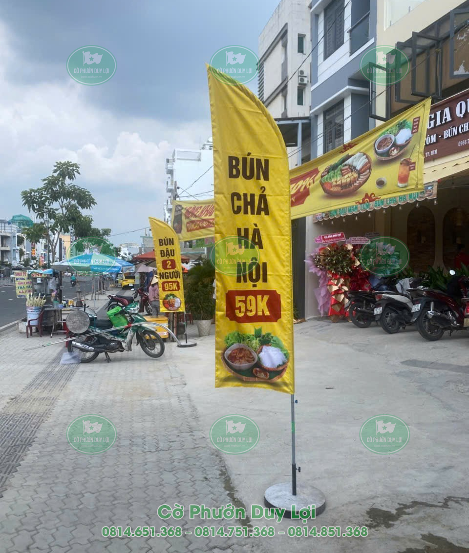 In cờ phướn tại Bình Thuận - Cờ Phướn Duy Lợi