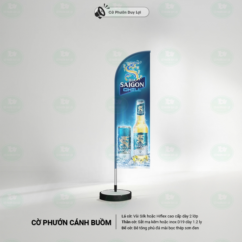 Cờ Phướn Cánh Buồm - Bia Sài Gòn