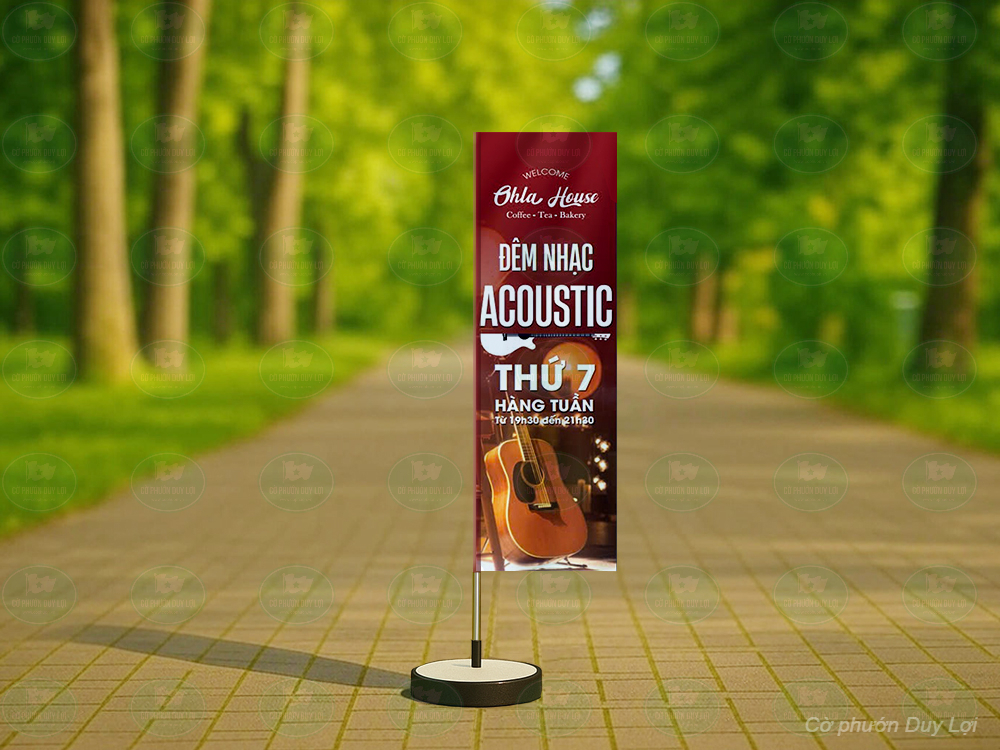 Cờ phướn chữ nhật